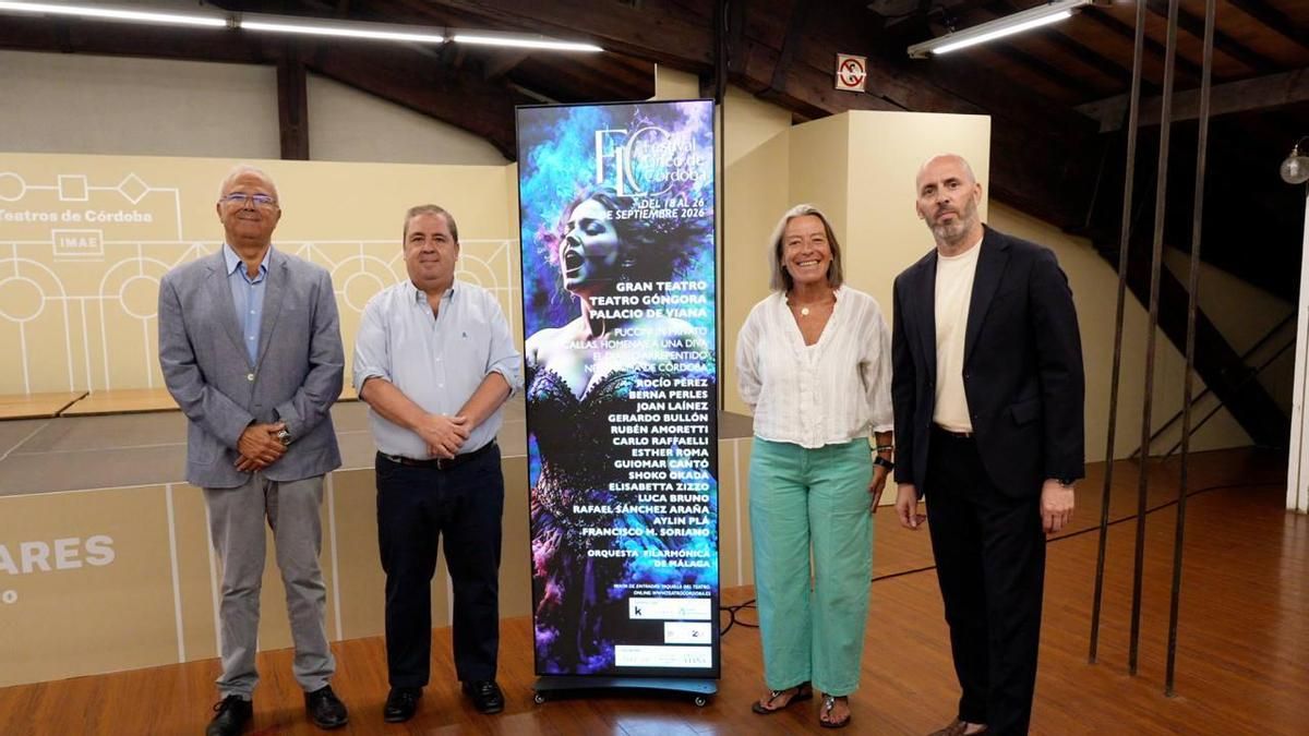 Teatros de Córdoba acogerán junto al Palacio de Viana el I Festival Lírico