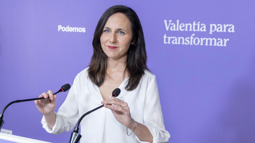 Belarra en rueda de prensa