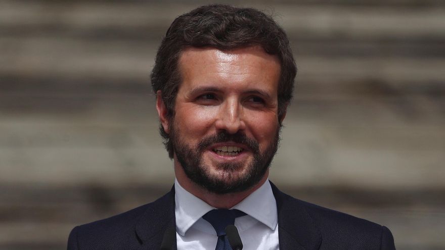 El líder del PP, Pablo Casado.