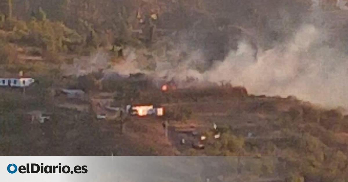 Conato de incendio en el barrio de Cueva de Agua de Garafía