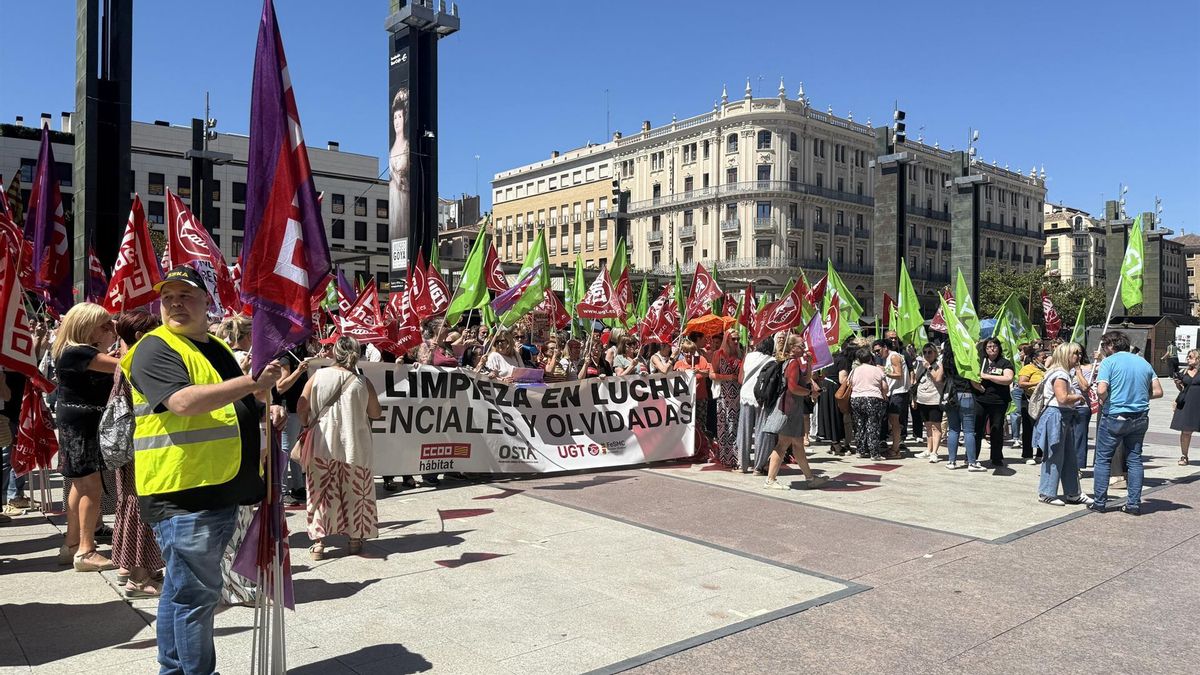 Huelga indefinida de más de 10.000 trabajadoras de la limpieza en la provincia de Zaragoza por el bloqueo del convenio