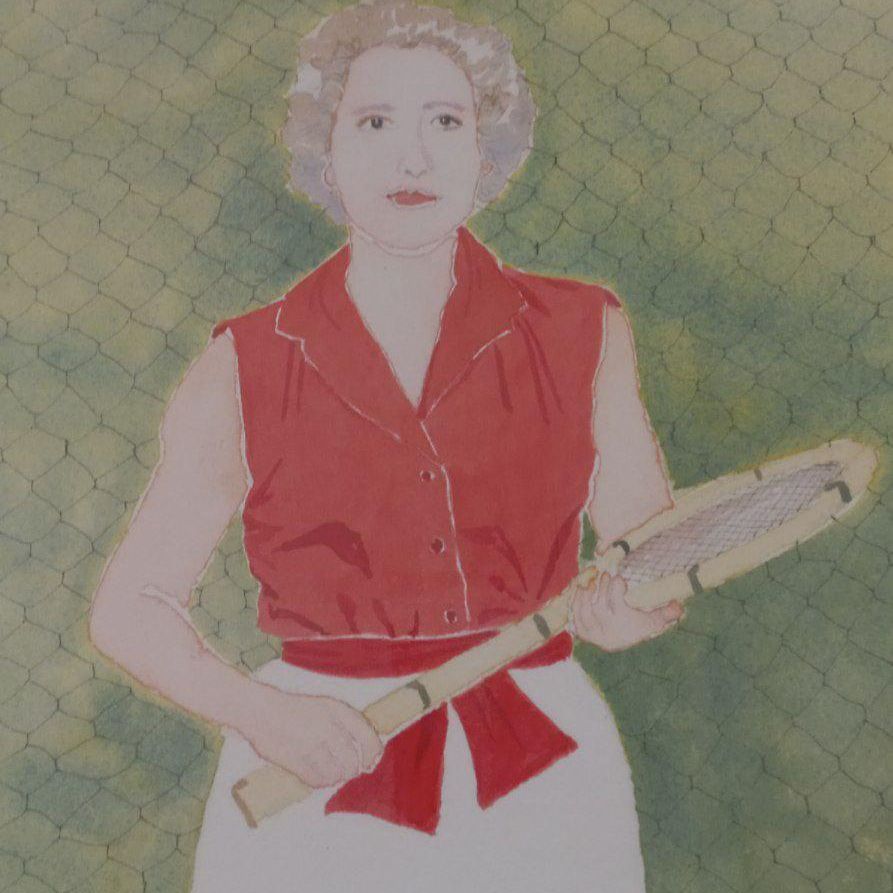 Acuarela de María Antonia Uzkudun