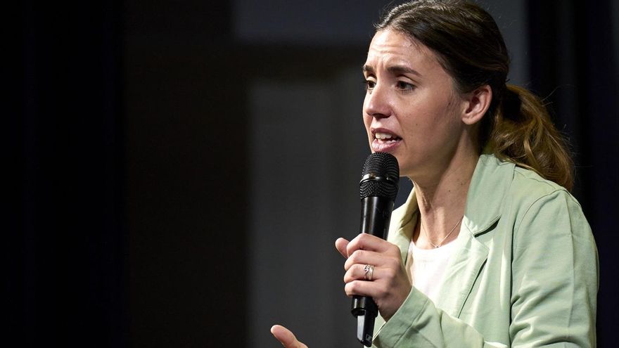 La ministra de Igualdad, Irene Montero