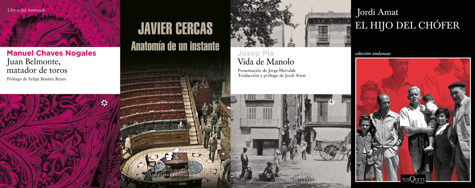 Libros recomendados por la Premio Nacional Anna Caballé