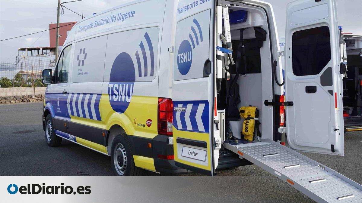 Más de una veintena de ambulancias de transporte sanitario no urgente, inoperativas por actos vandálicos en Tenerife