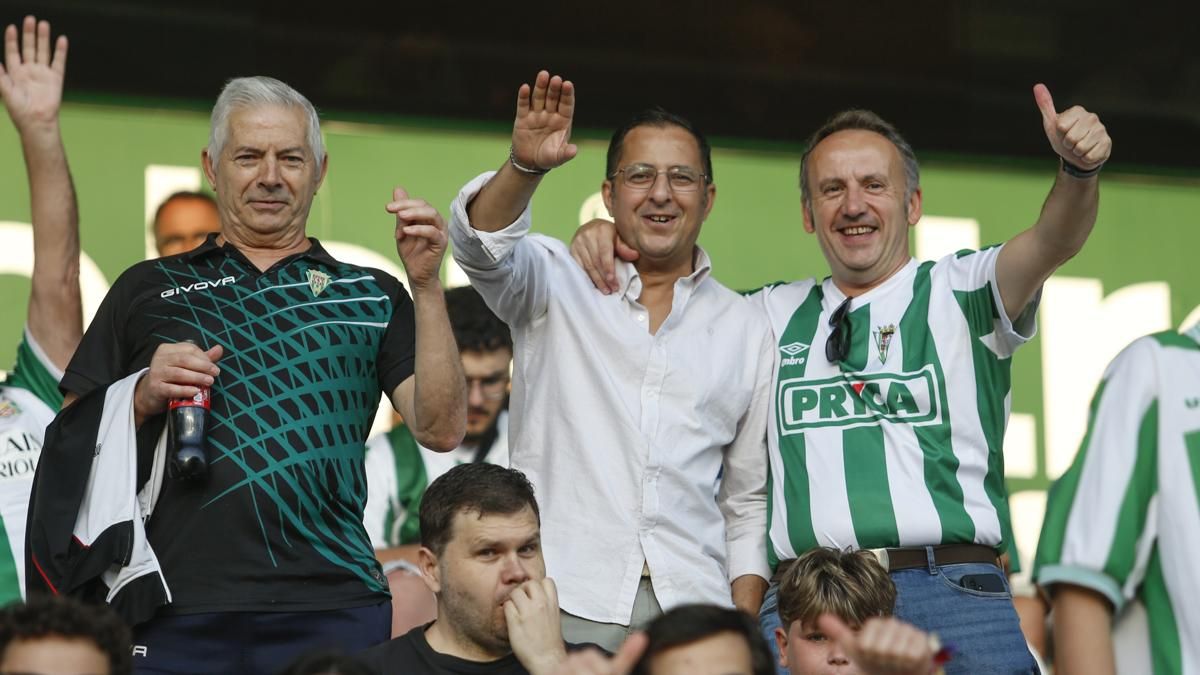 Grada Blanquiverde del Córdoba CF - Albacete BP