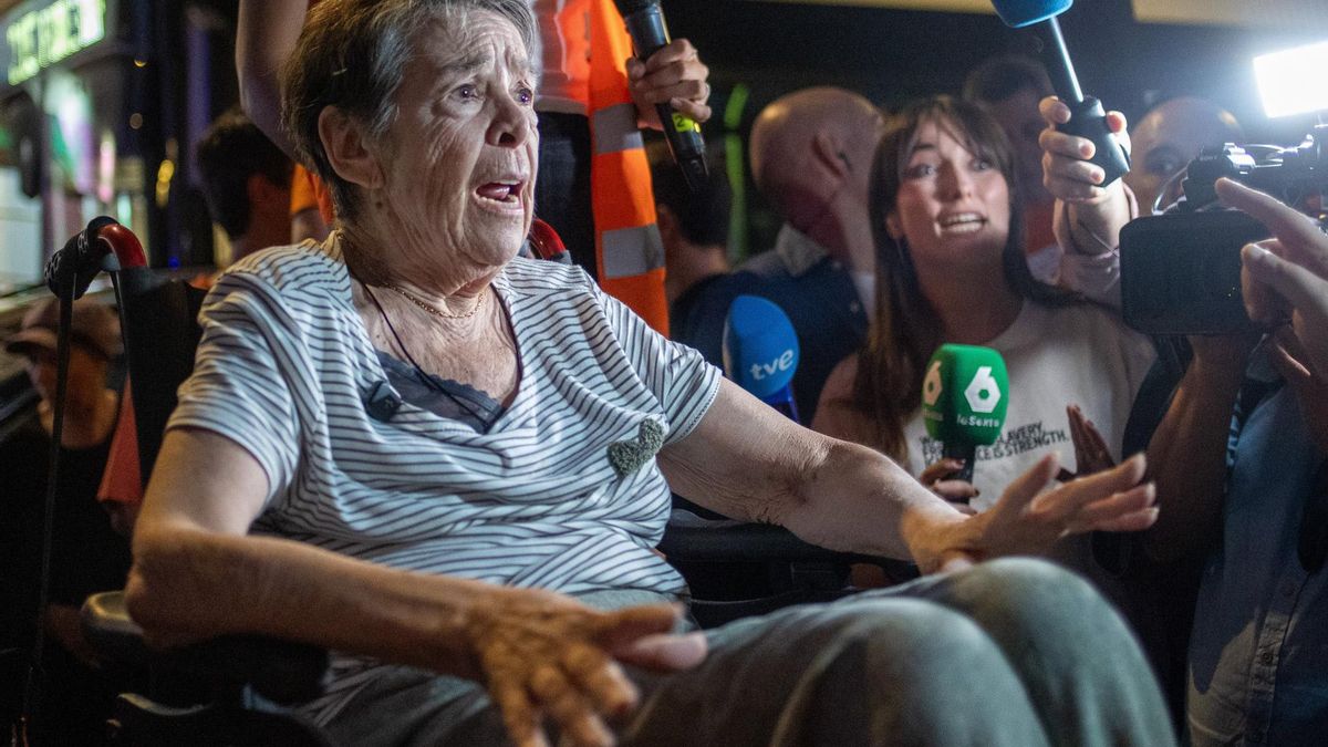 Maricarmen, de 87 años, cuyo desahucio dio lugar a grandes movilizaciones