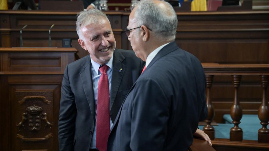 Sesión constitutiva de la XI Legislatura del Parlamento de Canarias, en imágenes