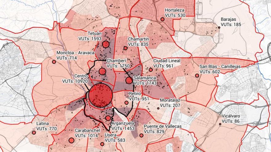 Más Madrid alerta de que 315.000 pisos podrán ser Airbnb con la propuesta de Almeida: "El Plan Reside debería llamarse Plan Expulsa"