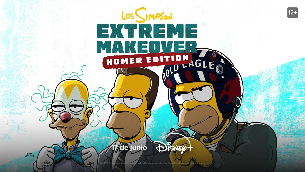 Cartel promocional del especial 'Extreme Makeover: Homer Edition'