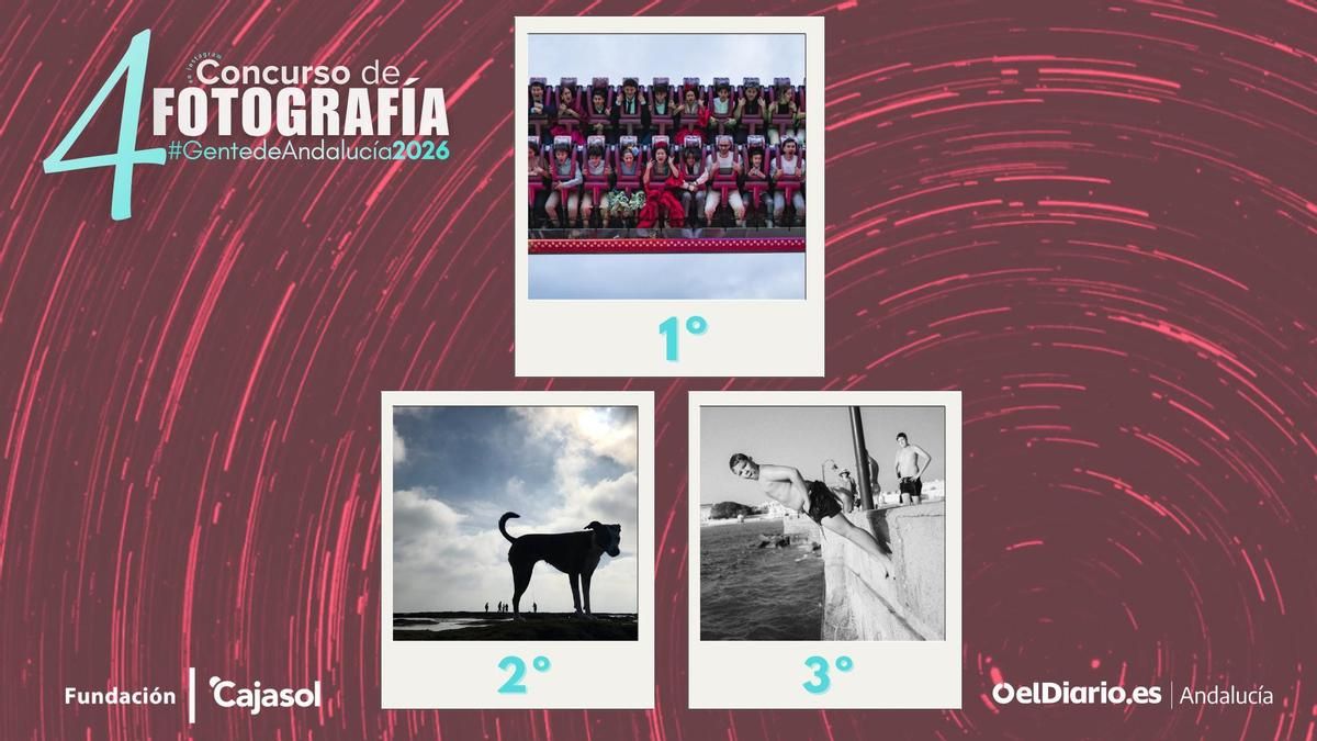 Los niños del infierno, el guardián de La Caleta y una escena descarada: las fotografías ganadoras de #GentedeAndalucía2026