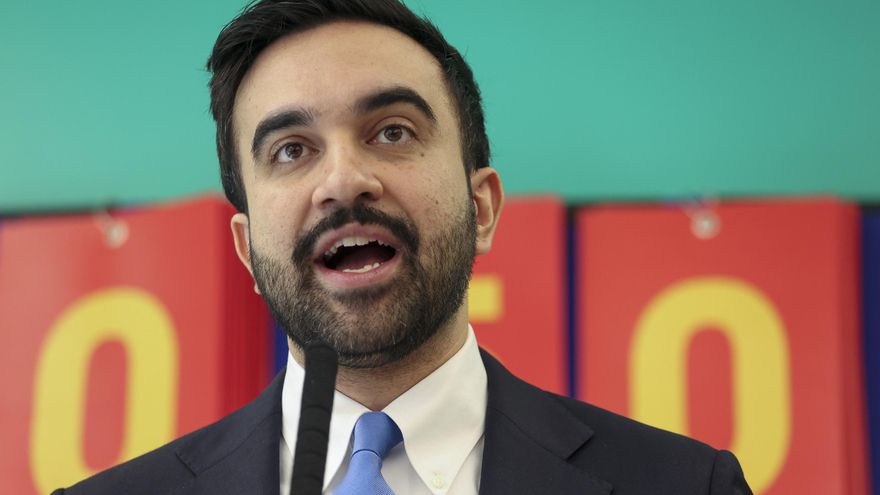 El alcalde de Nueva York, Zohran Mamdani. EFE/Sarah Yenesel