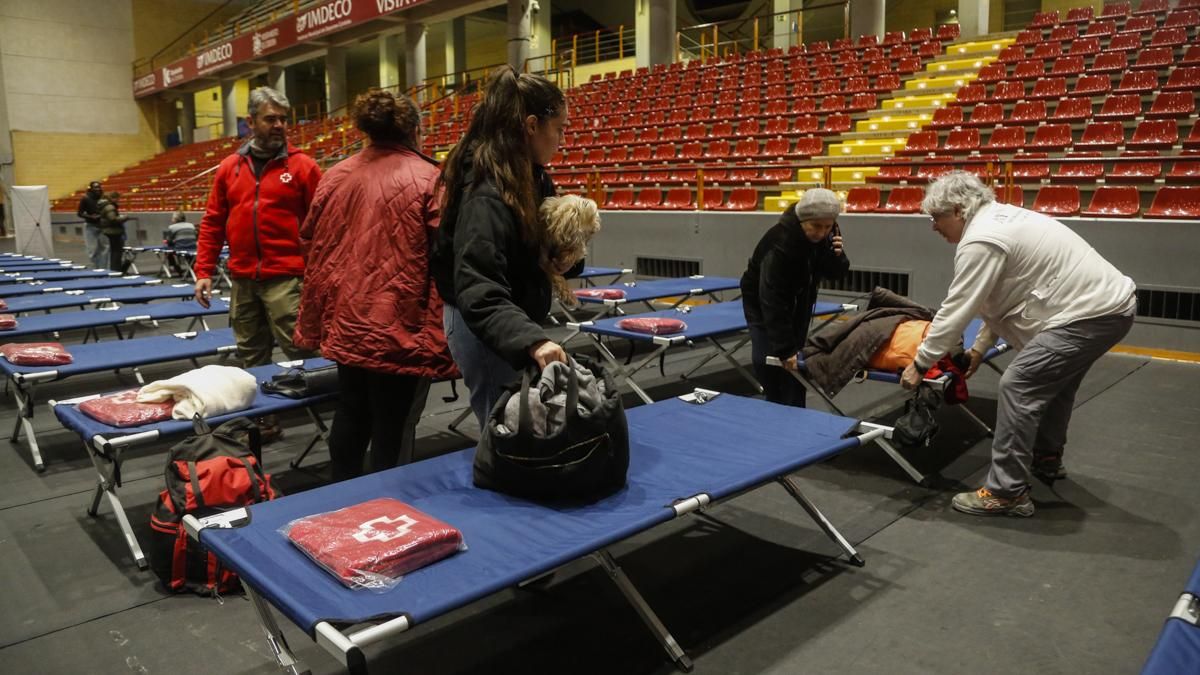 Familias en el dispositivo de Cruz Roja de Vista Alegre