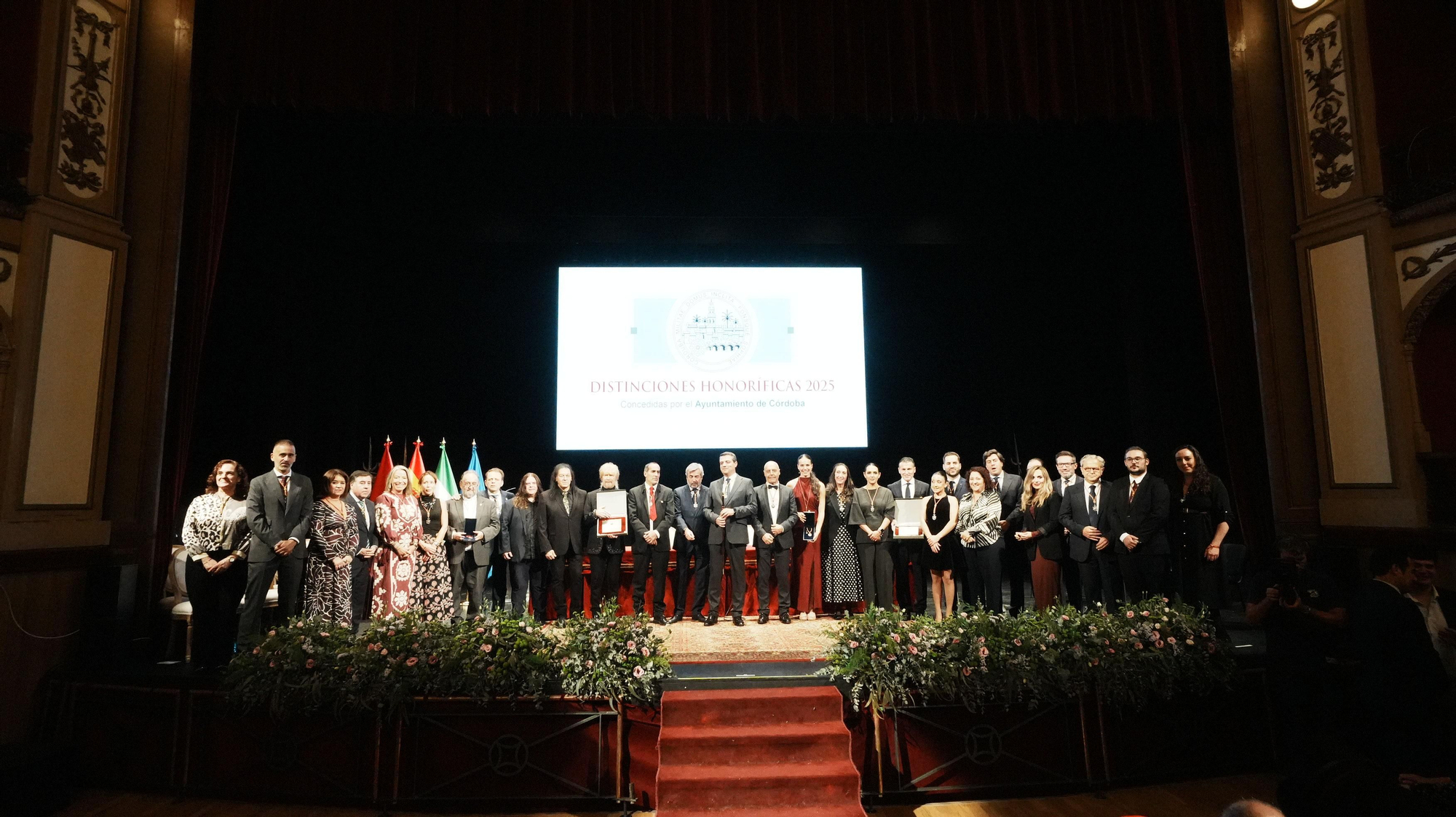Distinciones Honoríficas 2025 concedidas por el Ayuntamiento de Córdoba