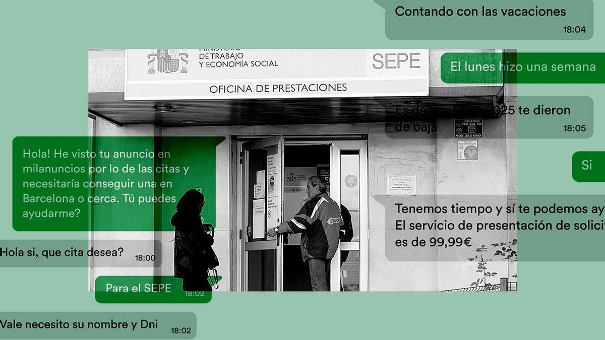 La venta ilegal de citas en el SEPE se cronifica: “Pueden llegar a cobrarte 99 euros, es un abuso”