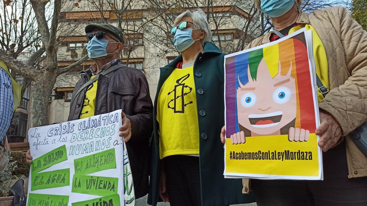 Castilla-La Mancha secunda las movilizaciones contra la reforma de la Ley Mordaza: "No la queremos maquillada"