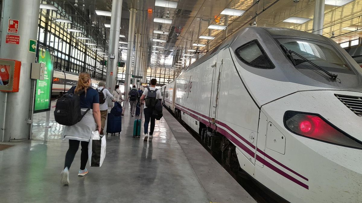 Un tren Alvia de Renfe.