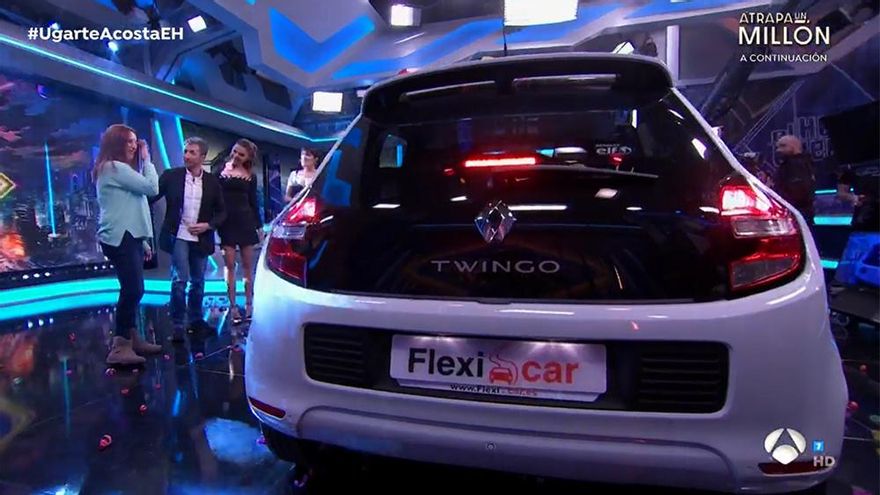 'El Hormiguero' regaló un Twingo a una persona del público mientras sonaba la canción de Shakira