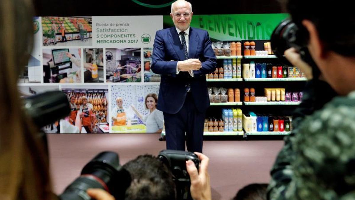El presidente de Mercadona, Juan Roig.