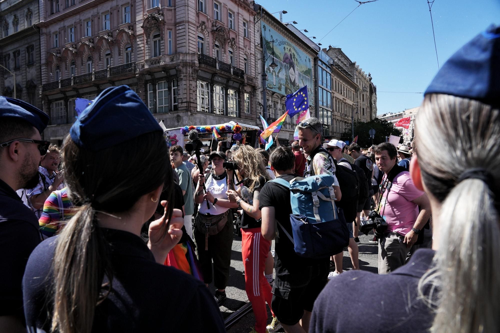 La manifestación del Orgullo en Budapest, en imágenes