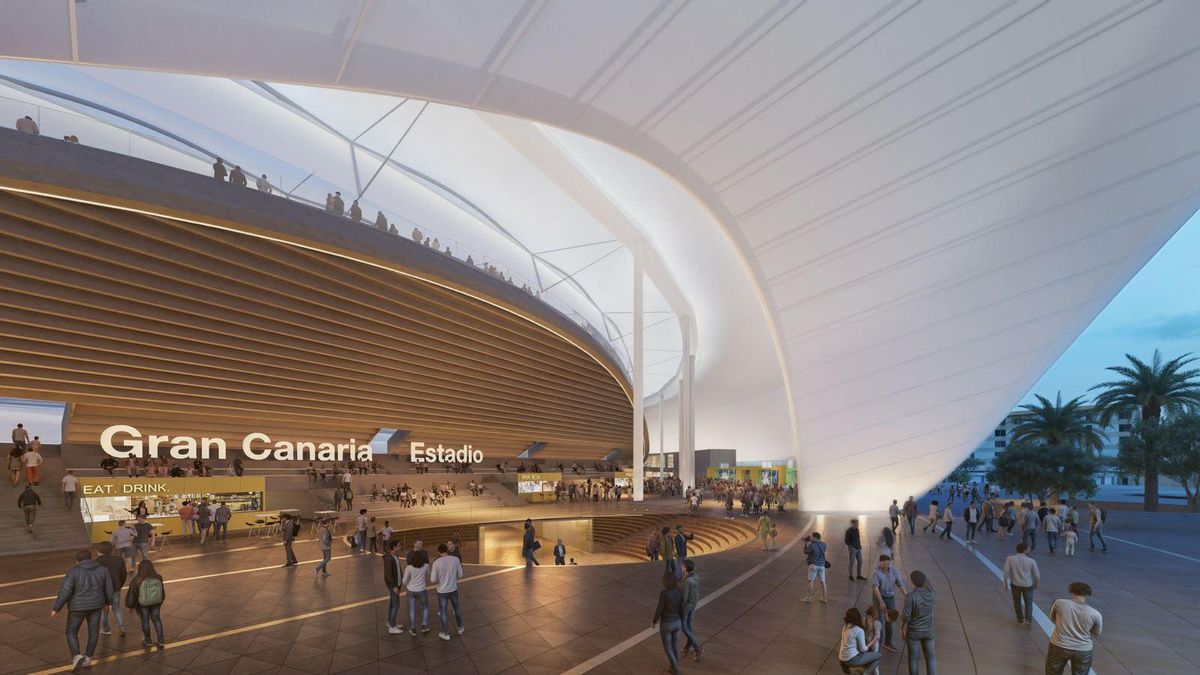 El Cabildo de Gran Canaria vuelve a publicar la licitación de la obra de ampliación y reforma del Estadio de Gran Canaria por 235 millones de euros