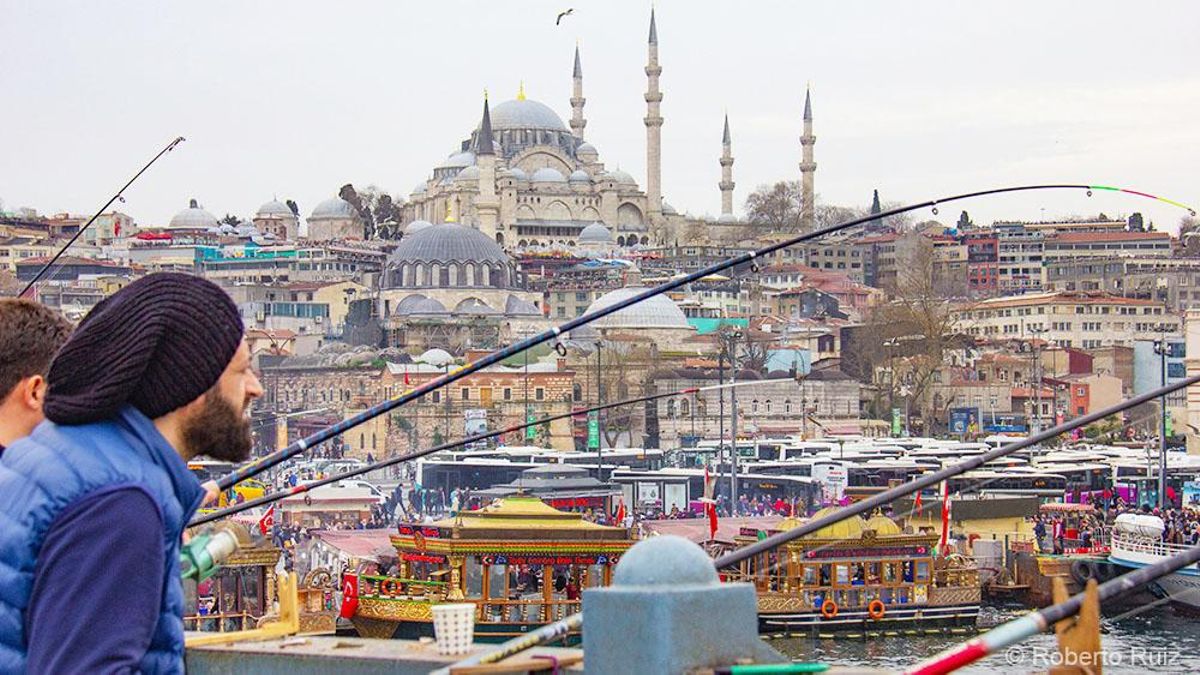 Estambul desde el Puente Gálata.