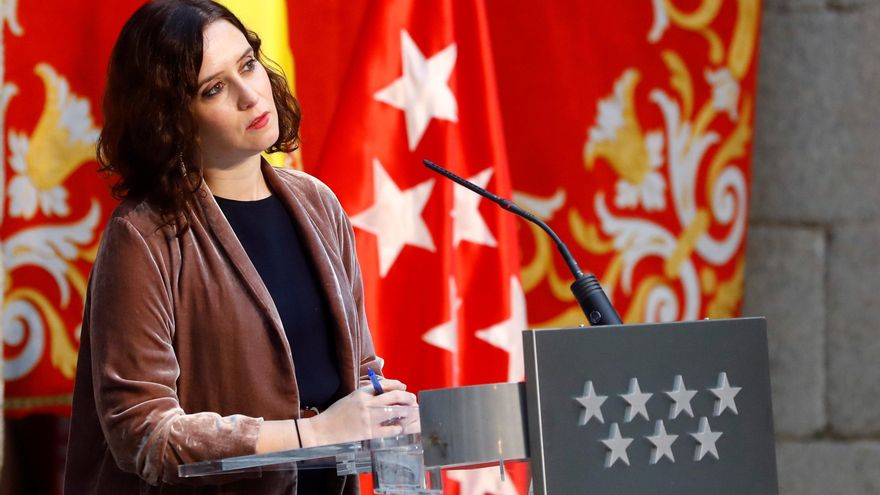La presidenta de la Comunidad de Madrid, Isabel Díaz Ayuso. EFE/ Ballesteros/Archivo