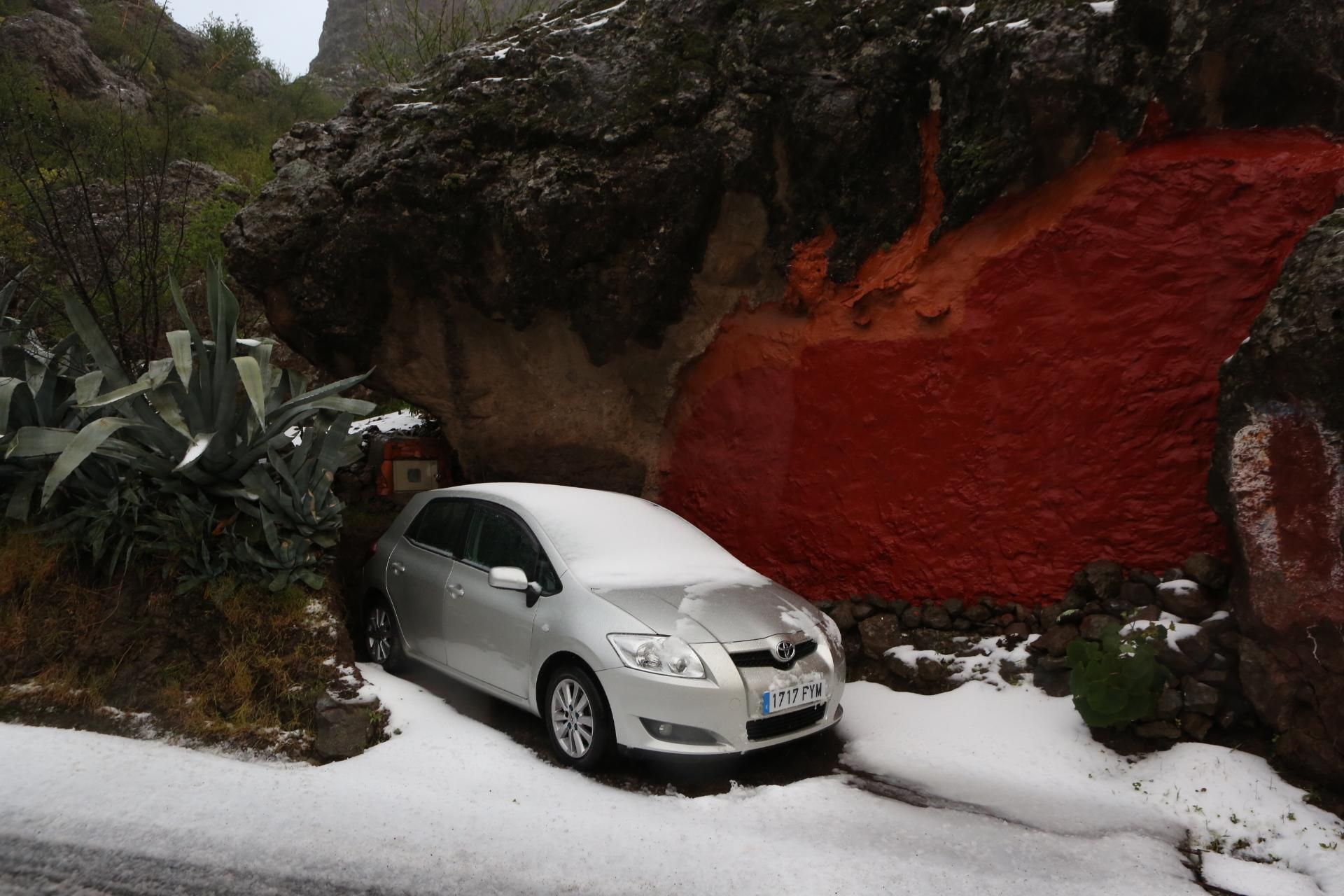 Nieve en Ayacata (ALEJANDRO RAMOS)