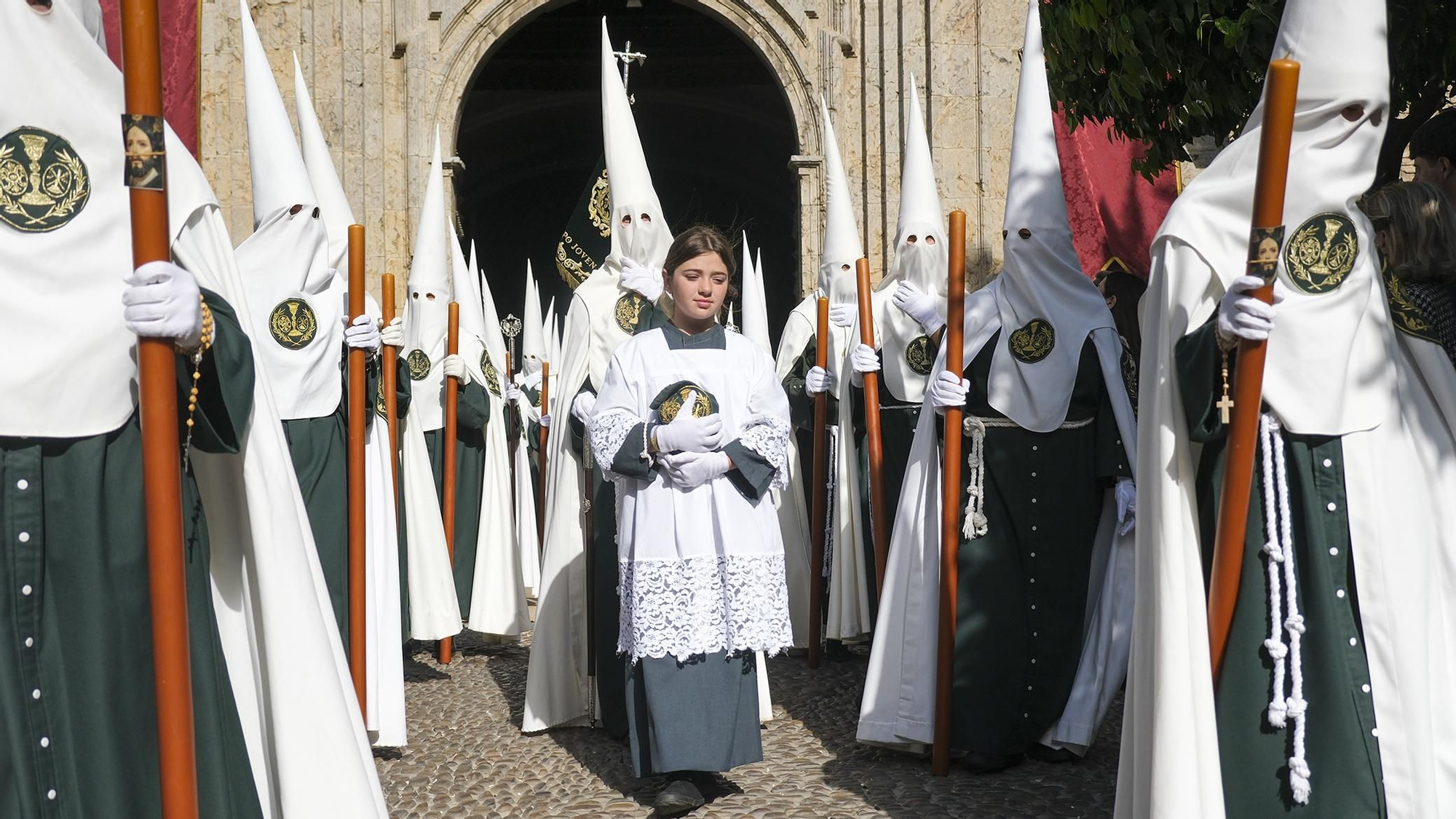 Salida procesional de la Hermandad del Huerto, en imágenes