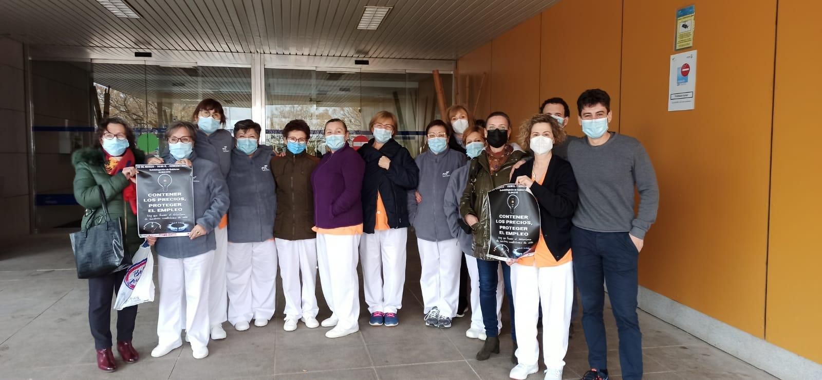 Concentración Hospital Villarrobledo