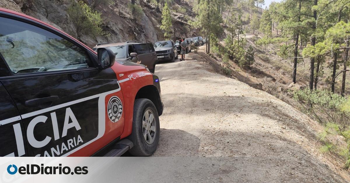 La Policía Canaria intercepta una caravana de vehículos tipo  jeep safari  en un espacio protegido de Gran Canaria