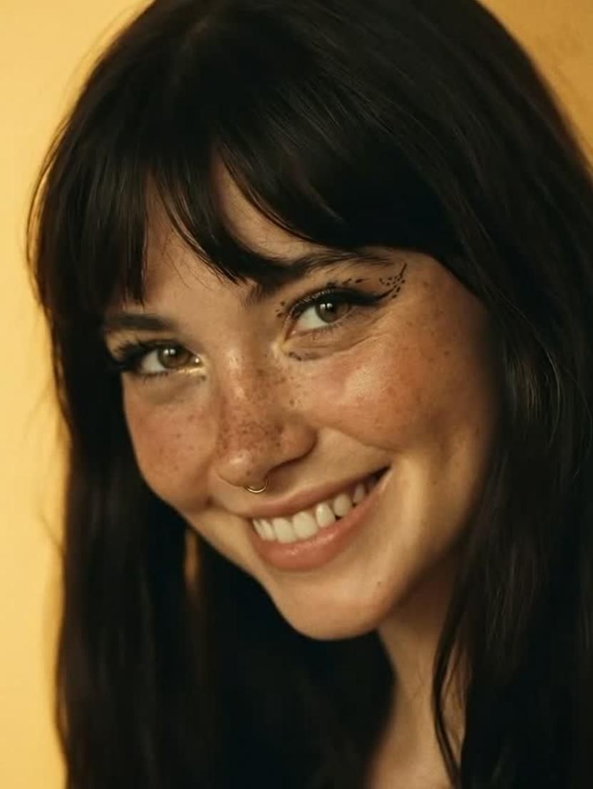 Capturas de pantalla del personaje 'Michelle', generado con IA, de la demo de vídeo hiperrealista de Jeff Dotson, compartida en su cuenta de Instagram.