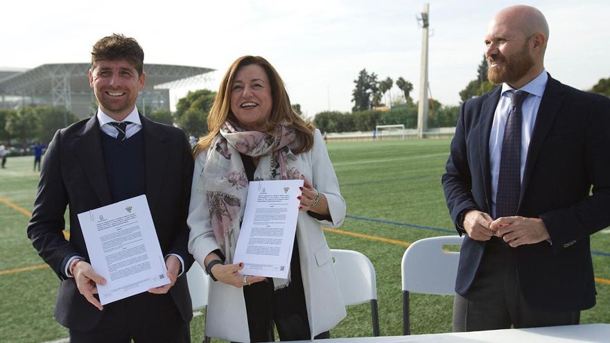 El Córdoba CF firma un convenio con la Junta de Andalucía para impulsar la Formación Profesional