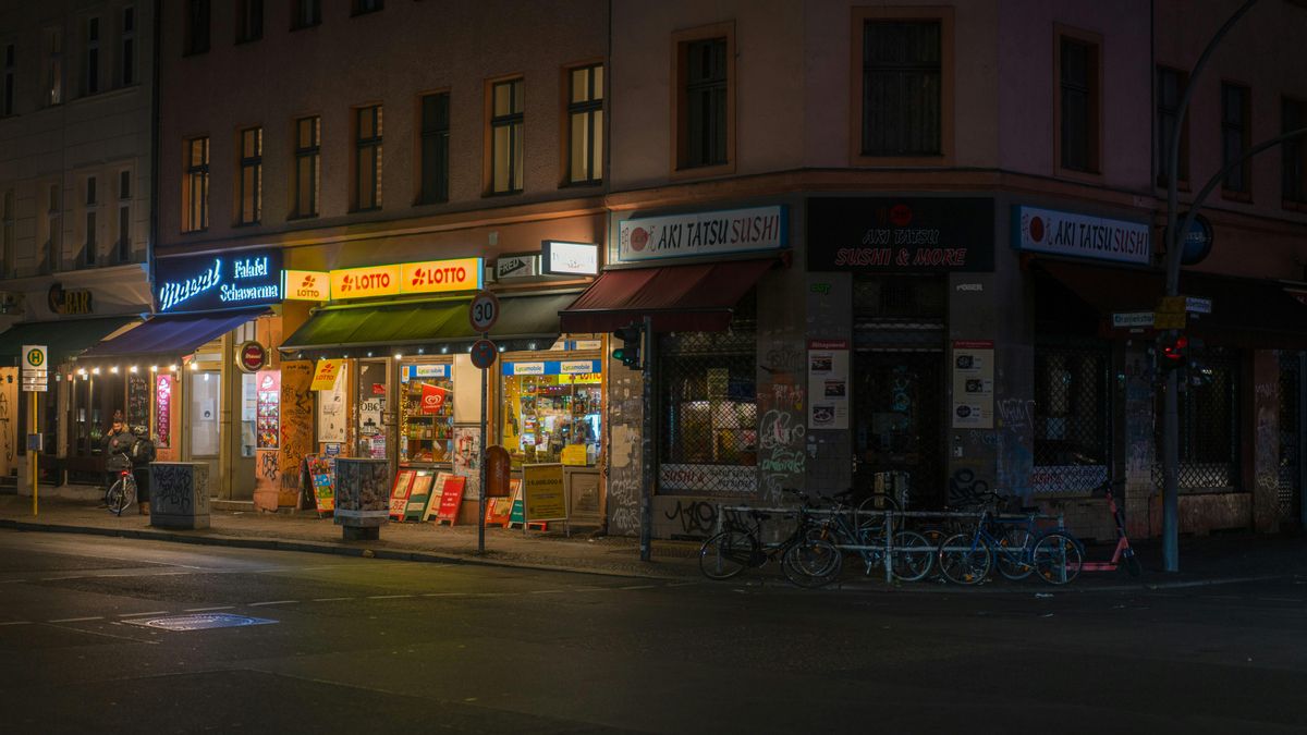Späti en el barrio berlinés de Kreuzberg.