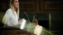 Miriam Nogueras, en una intervención en el Congreso