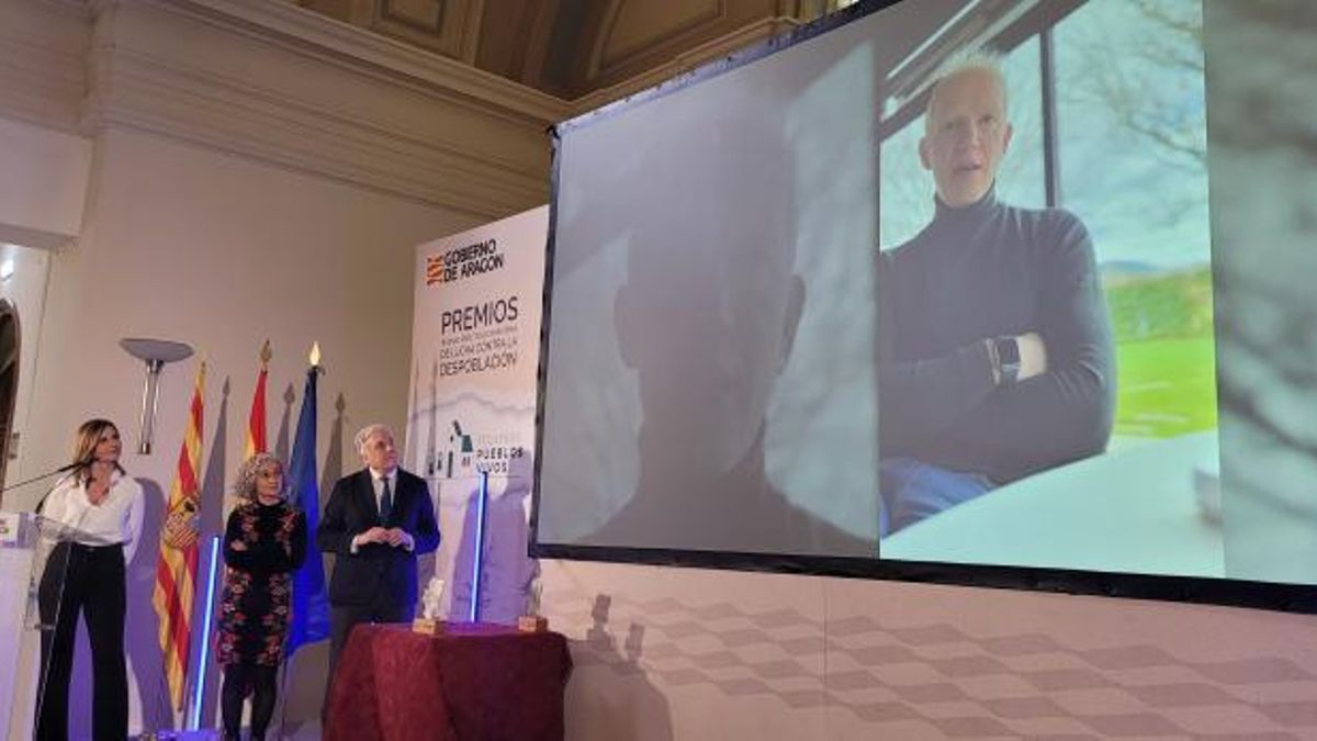 Imágenes de la gala del Premio a las buenas prácticas en la lucha contra la despoblación