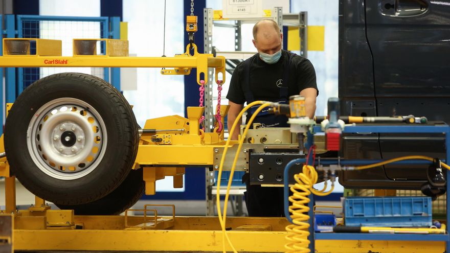 La cartera de pedidos de la industria alemana subió un 10,4 % en mayo