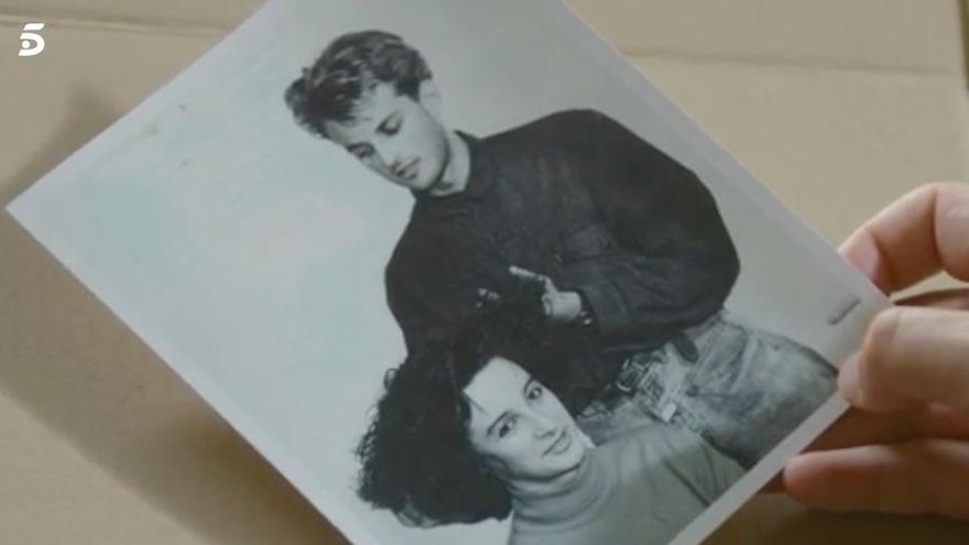 Calleja cuando era peluquero