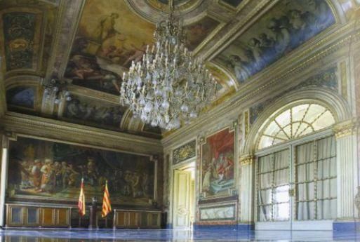 El Salón de Actos del Palacio de la Aduana