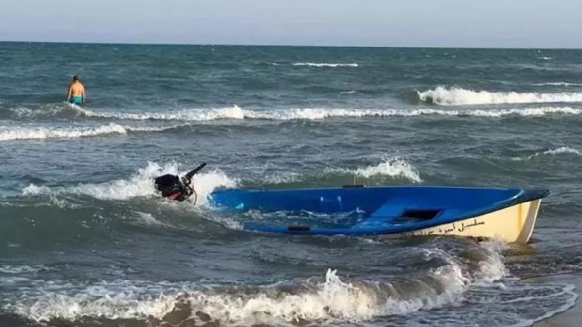 Imagen de archivo de una patera