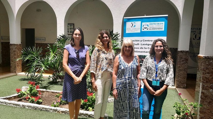 Fundación Cepsa, en una visita a Asociación Gull Lasègue