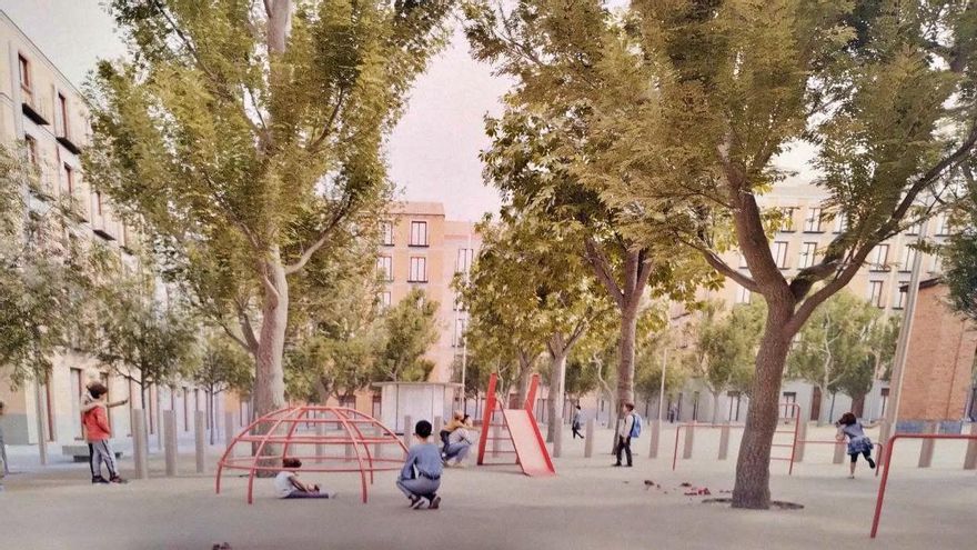 El vecindario de Malasaña se moviliza contra la reforma del Dos de Mayo: "No han tenido en cuenta a nadie"