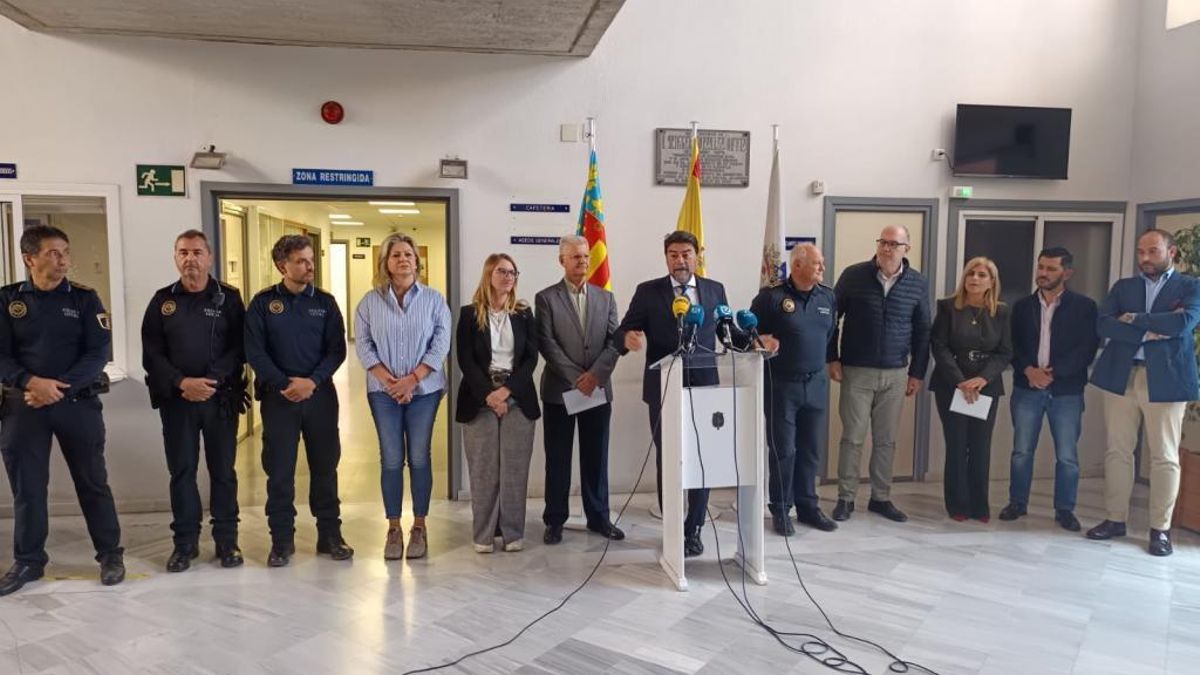 Presentación de la oficina 'antiocupación' de Alicante.