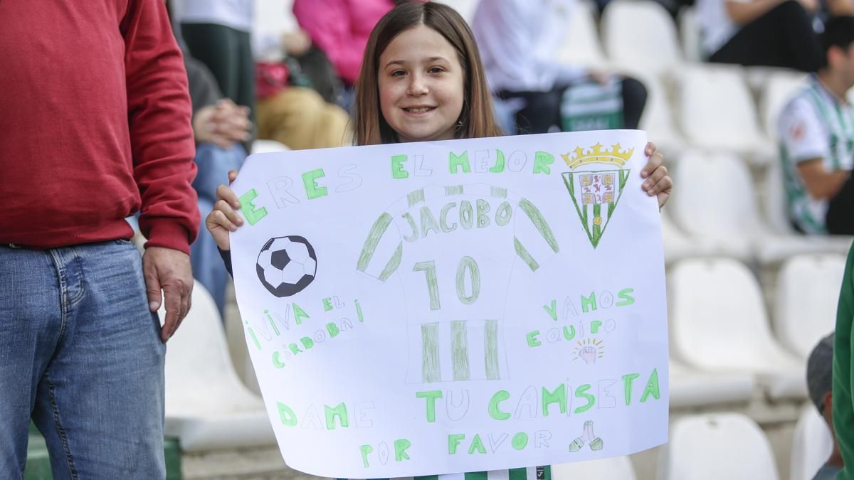 Grada Blanquiverde del Córdoba CF - Real Sociedad B
