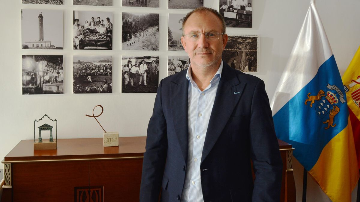 Sergio Rodríguez, presidente del Cabildo de La Palma.