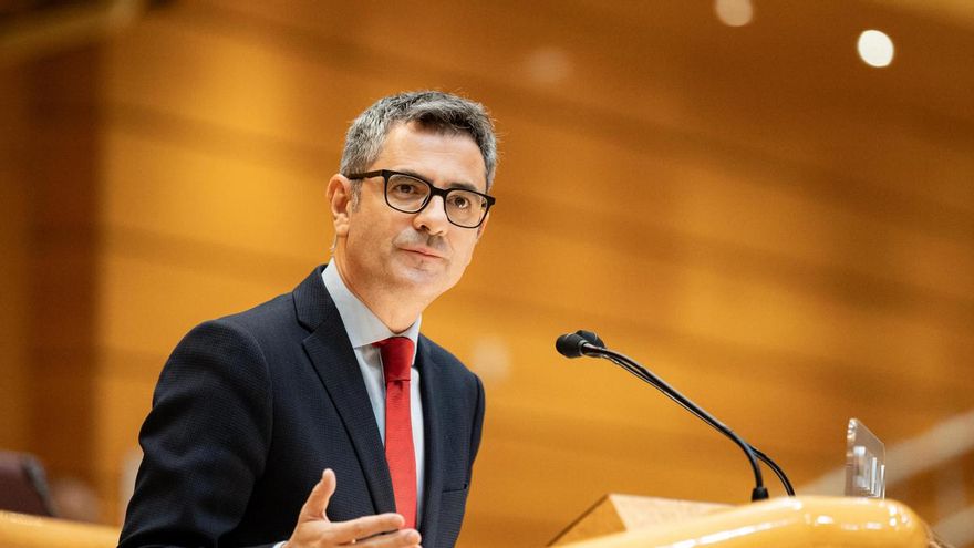 El ministro de la Presidencia, Justicia y Relaciones con las Cortes, Félix Bolaños