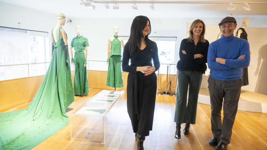 Inauguración de la exposición 'Zambra, cal, cobre y compás'.