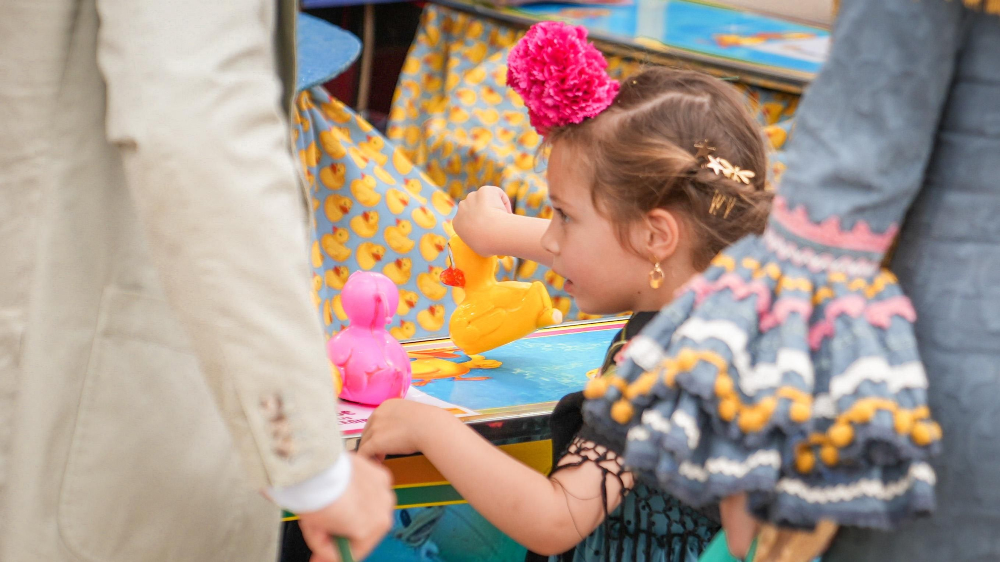 Ambiente del domingo de feria
