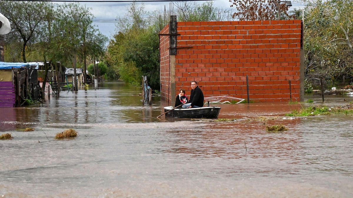 Semanas atrás localidades de la Provincia de Buenos Aires, como Zárate y Campana, sufrieron graves inundaciones.