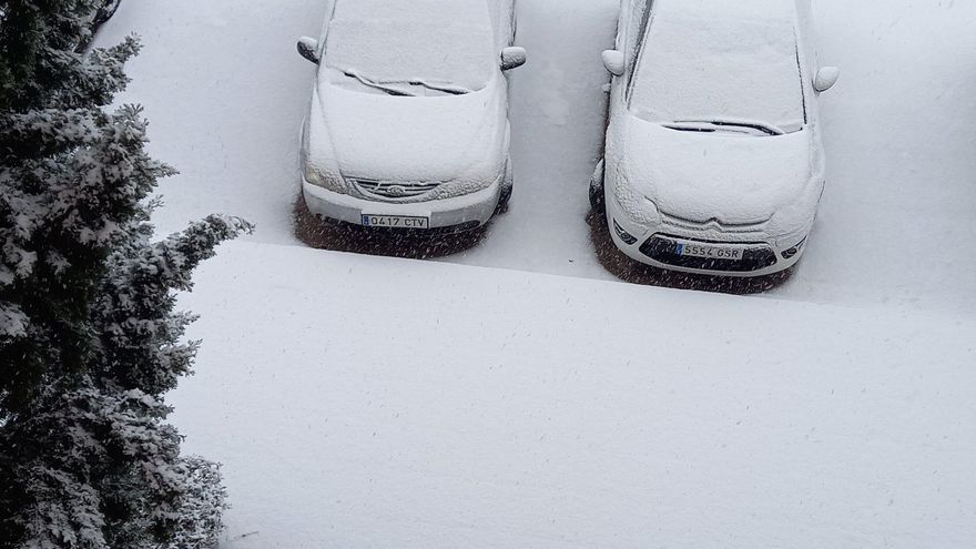 Nieve en Toledo